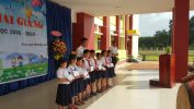 Hinh Ảnh Qủy Tính Dụng Thanh Tuyền Trao Hoc Bỏng, Lễ Khai Giảng Năm Học :2019-2020