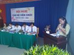 Hình Ảnh  Kế Toán,Hội Nghị Cán Bộ viên chức Năm Học:  2019-2020