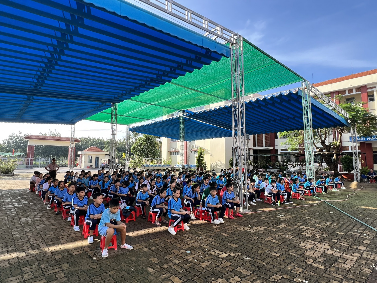 Trường tiểu học An Lập tổ chức Hội khỏe Phù Đổng cấp trường